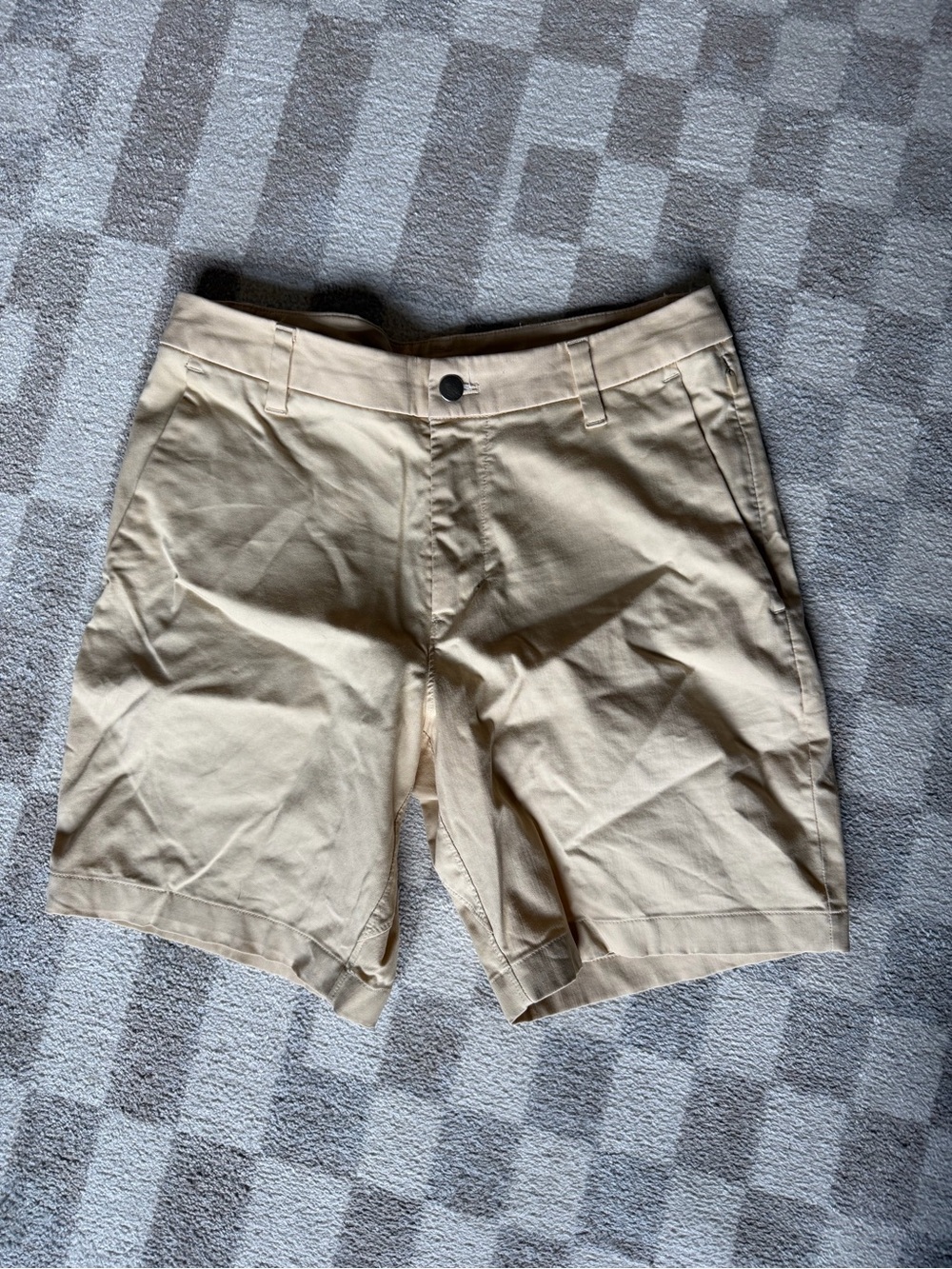 lululemon athletica Men's Khaki Performance Shorts